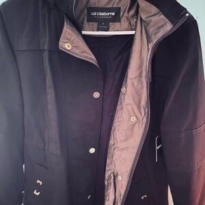 Liz Claiborne Black Coat